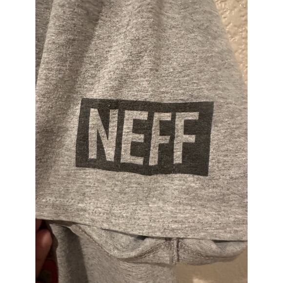 Neff Star Wars Disney Baby Grogu Mandalorian Graffiti Art Graphic Tee Sz L - Picture 3 of 5